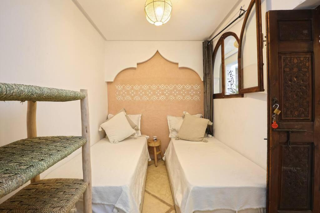 Riad El Khir En Centre Ville Rooftop Et Bassin Marrákes Kültér fotó